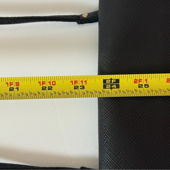 Elegant Black Bow Accent Bag Crossbody - Picture 11 of 11